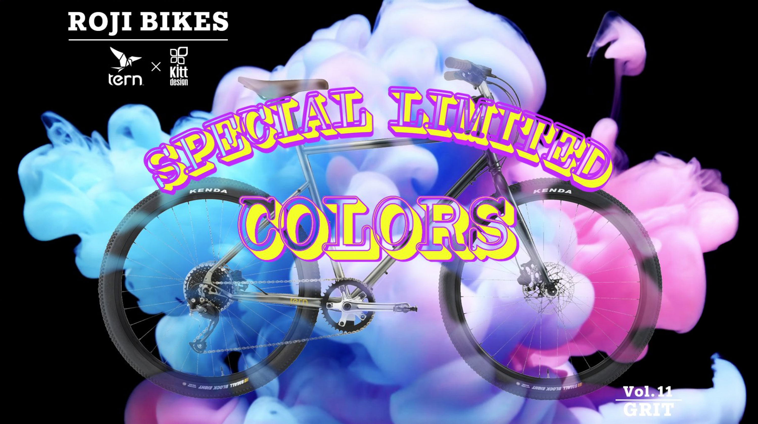 【Limited Color】~Roji Bikes 限定カラーシリーズ第十一弾~ 砂利道やオフロードなどオールラウンドで楽しめる「GRIT」より登場。