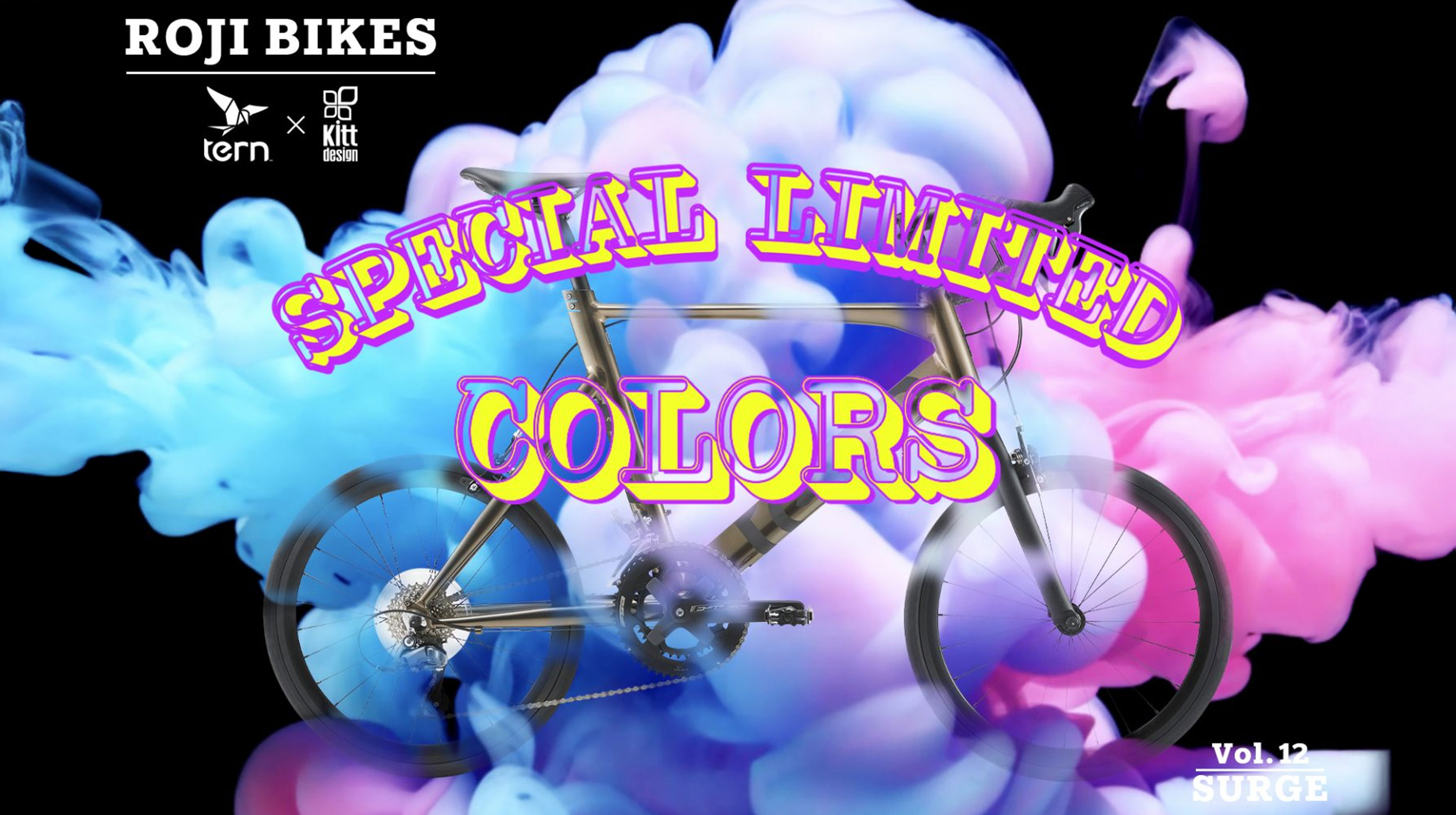 【Limited Color】~Roji Bikes 限定カラーシリーズ第十二弾~ 多彩なシーンでの活躍。利便性とスポーツの融合「SURGE」より登場！