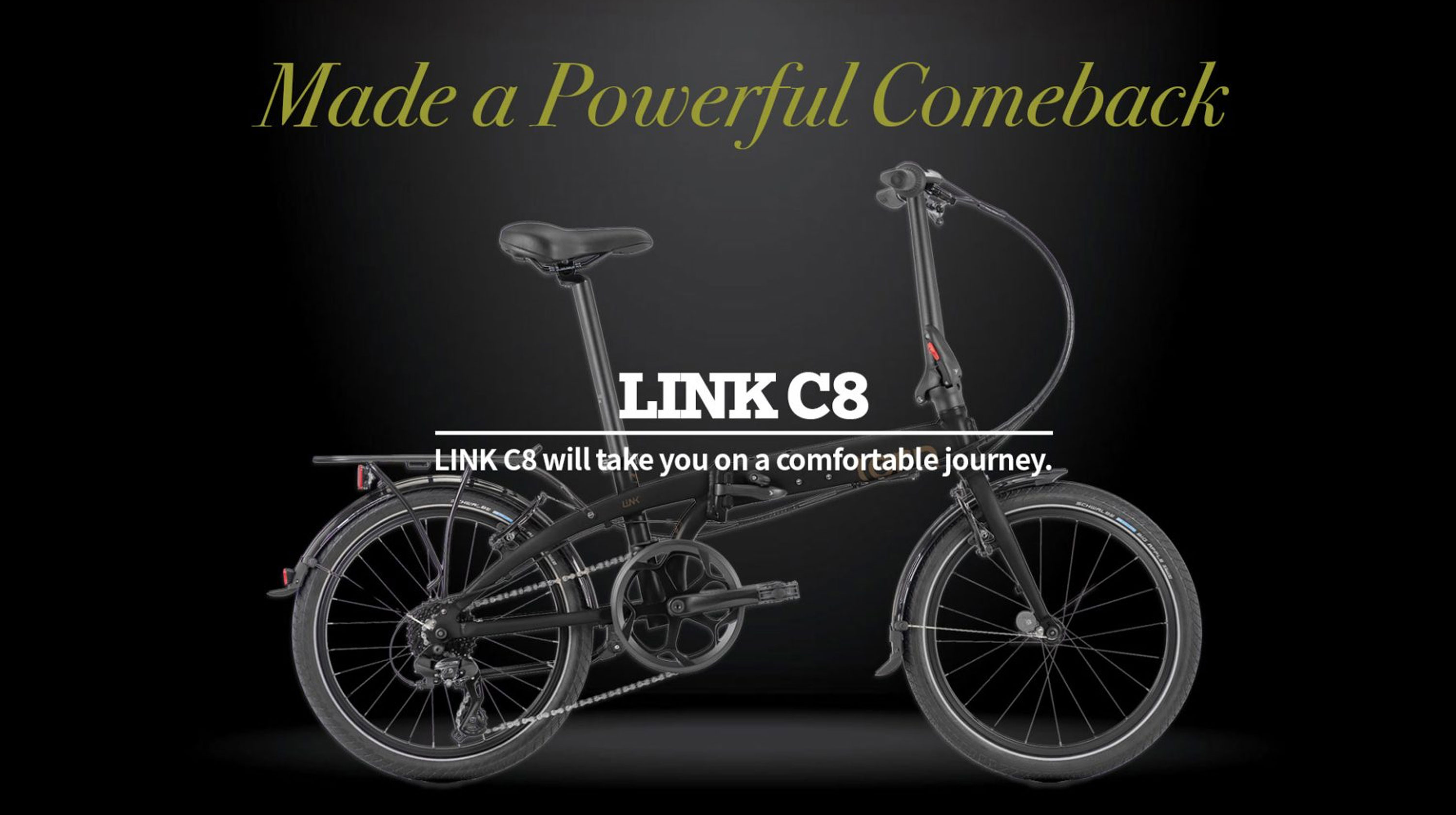【New Model】快適な旅をあなたに。LINKシリーズより人気モデル「LINK C8」が数量限定で復活！