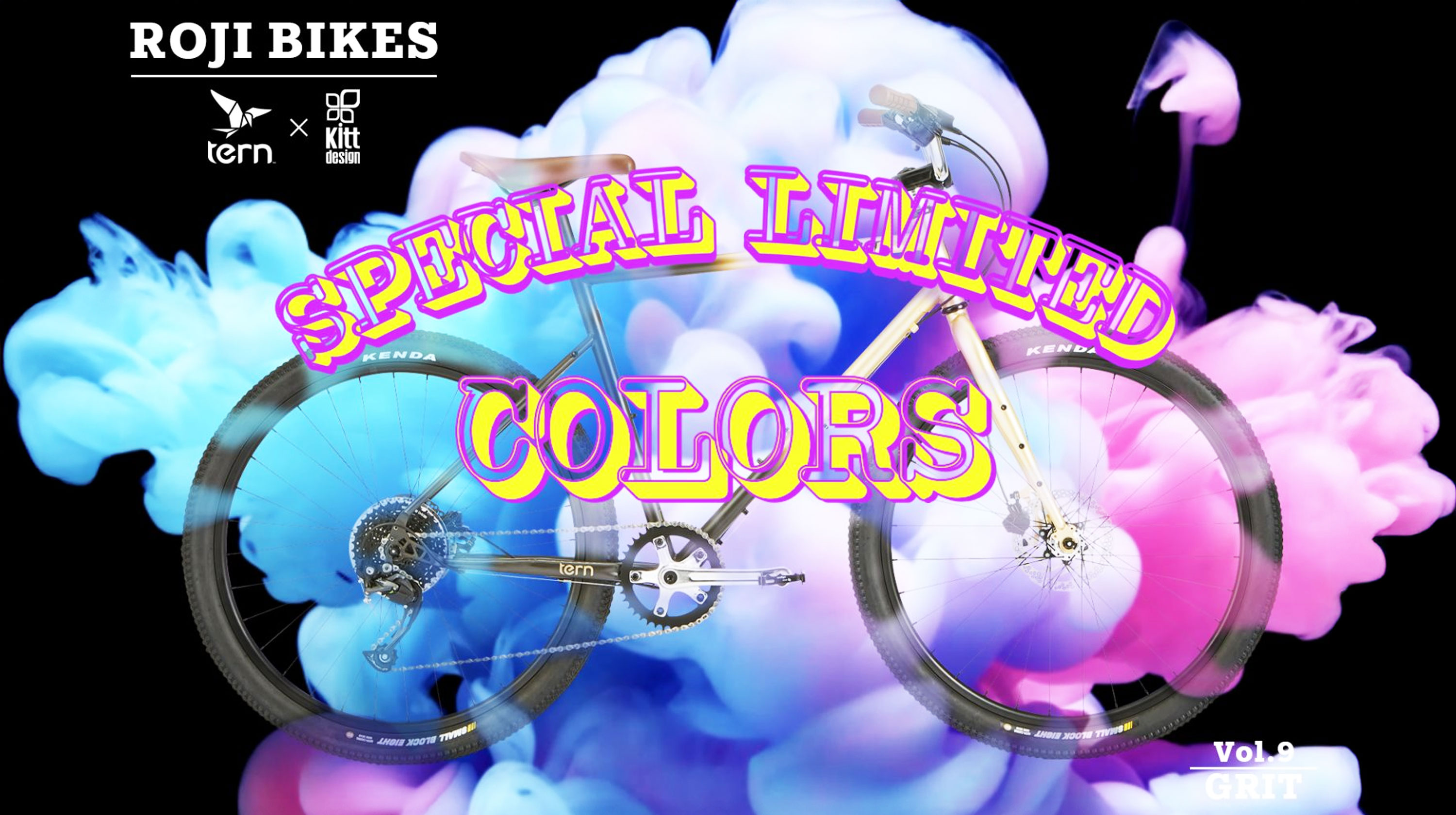 【Limited Color】~Roji Bikes 限定カラーシリーズ第九弾~ 多種多様な場面で活躍するオールラウンダー「GRIT」より登場！