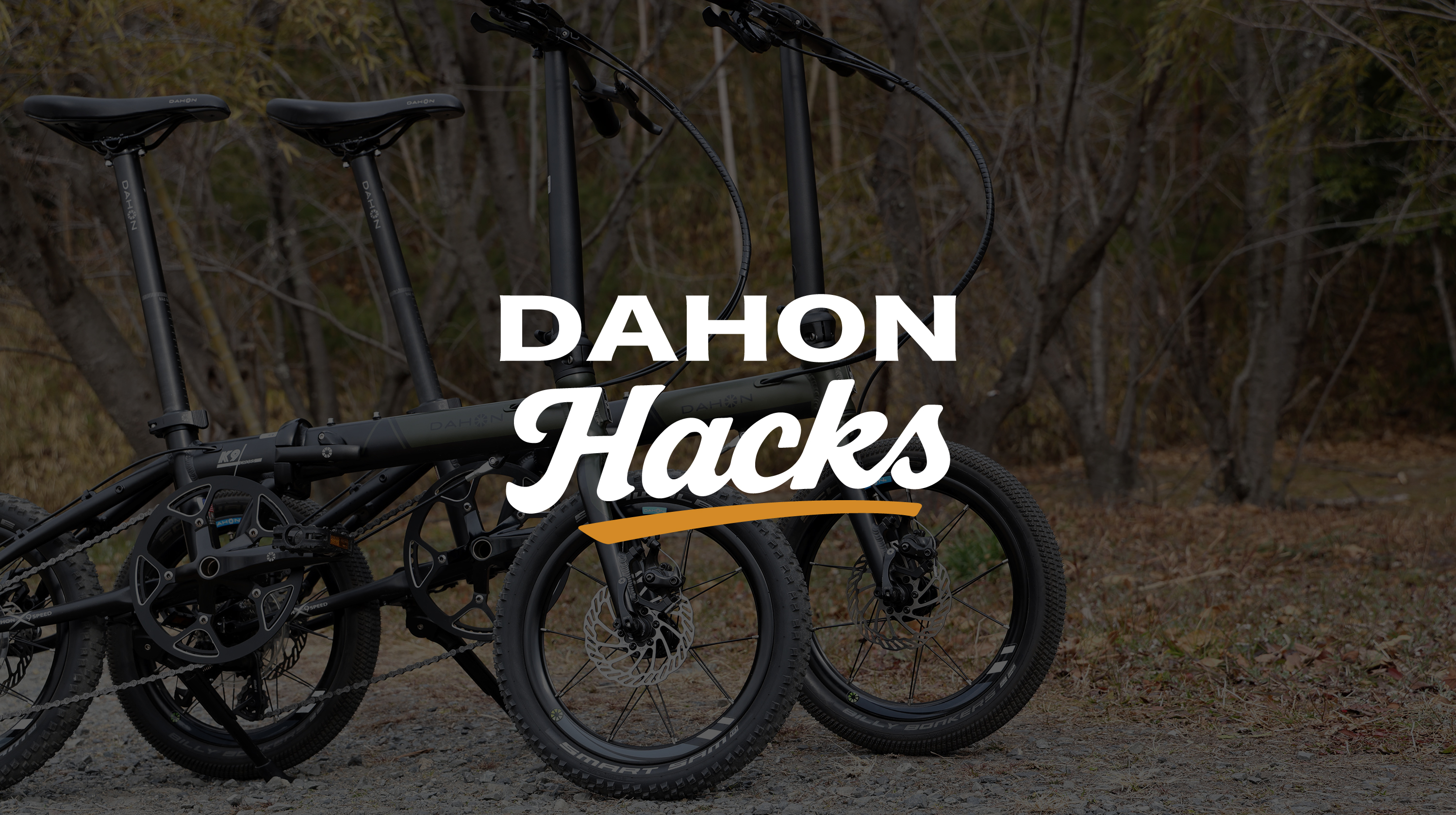DAHON Hacks ／ 「スマートサムvsビリーボンカーズ」比較レビュー　新たにラインナップに加わったK9X用16インチワイドタイヤ